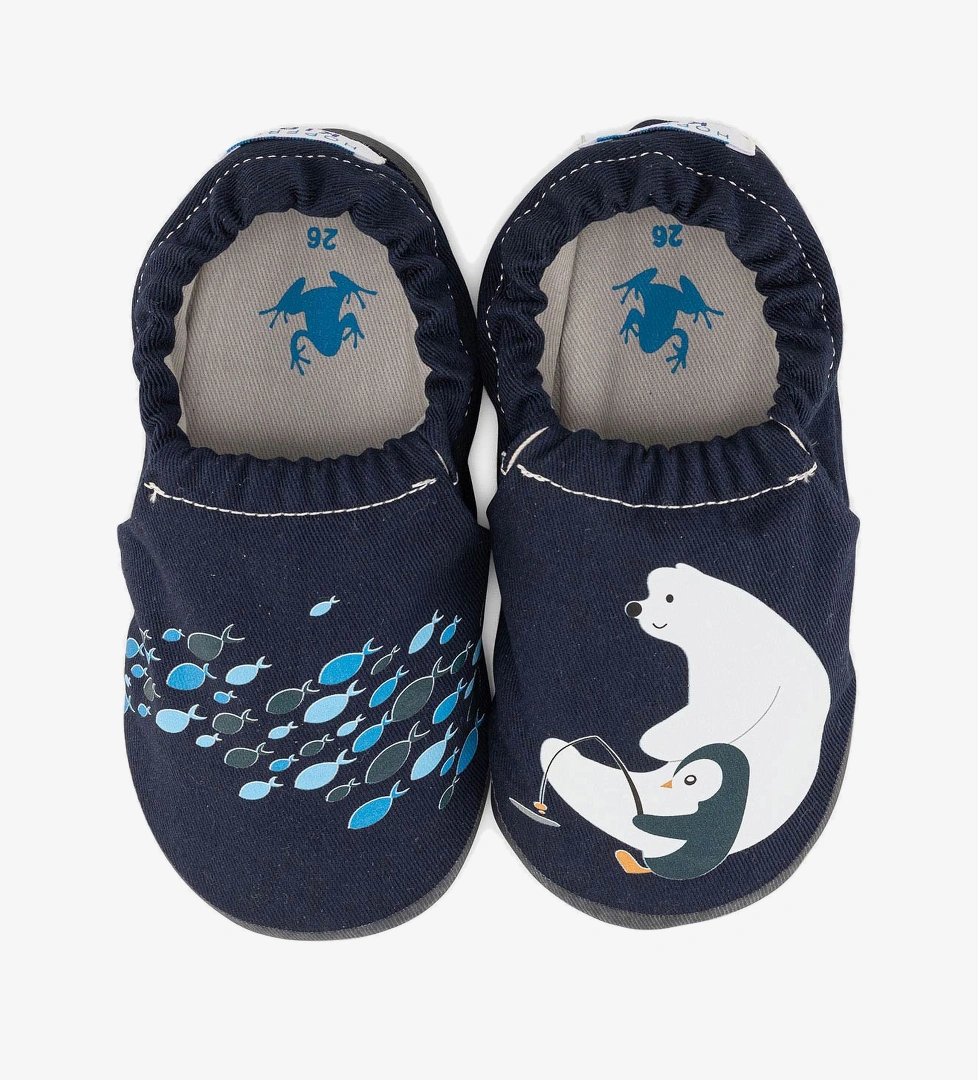 Hopfrög Friendly Hyper Lacivert Barefoot Akıllı Patik model görseli